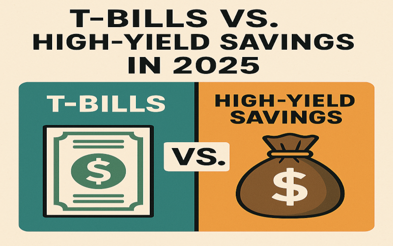 T-Bills vs. High-Yield Savings in 2025: Which One Should Your Cash Live In?