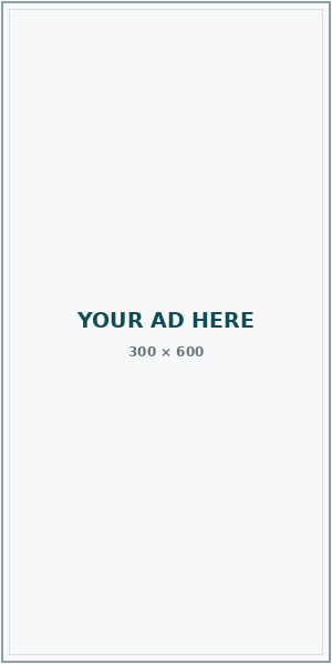 300 by 600 feature advertiser placeholder